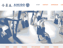 Tablet Screenshot of aikido-neuruppin.de